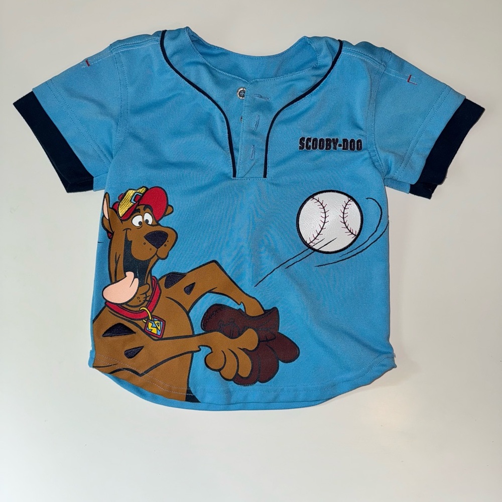 Cartoon Network Blue and Black Scooby-Doo Tee